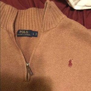 Polo Ralph Lauren heavy sweater zip up